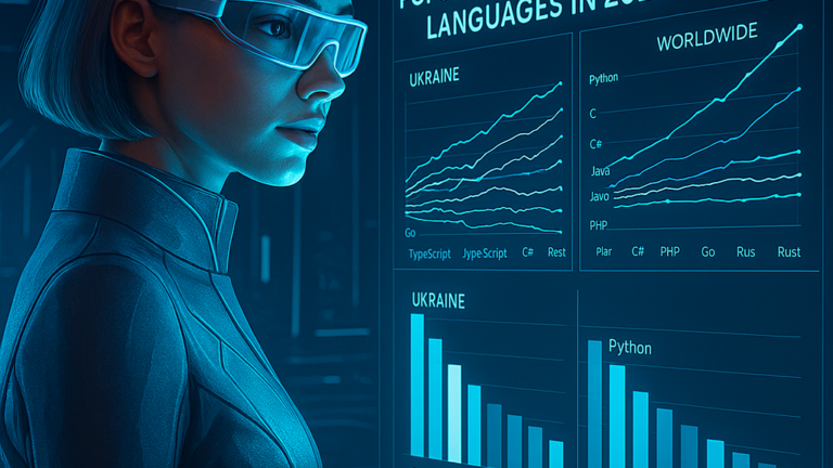 Мови 2025 для ERP-розробки: де TypeScript, Python і K2 ERP «правлять балом»