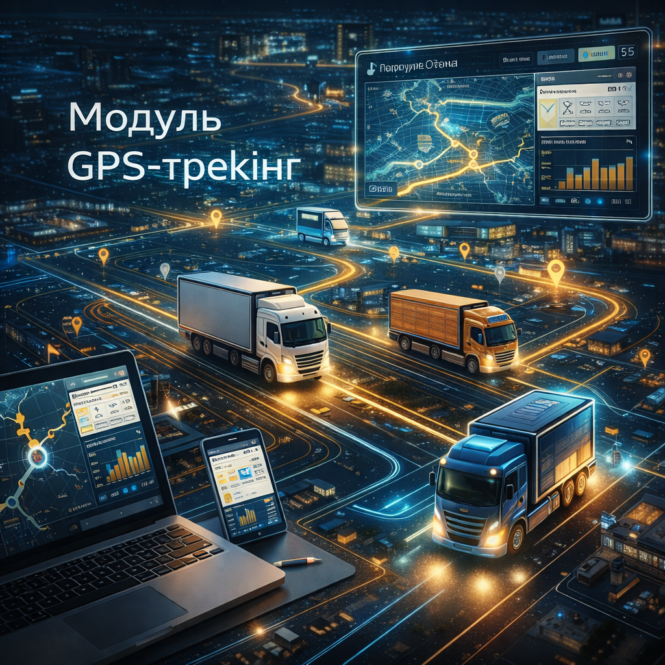 GPS-трекінг K2 ERP: де машина і скільки коштує маршрут 1 gps-трекінг