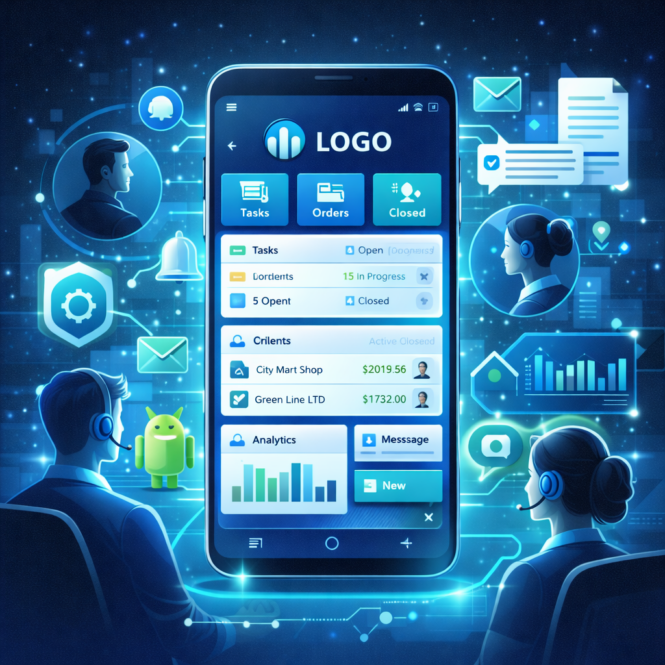 K2 ERP Android: склад і CRM у кишені, не в блокноті водія 1 Мобільний додаток Android