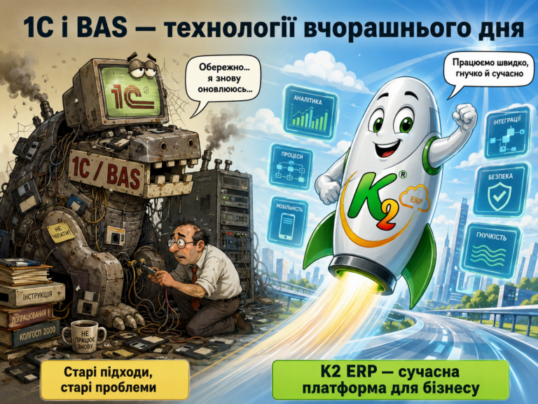1С — технології 2005-го: чому «звичне» ≠ «нормальне»