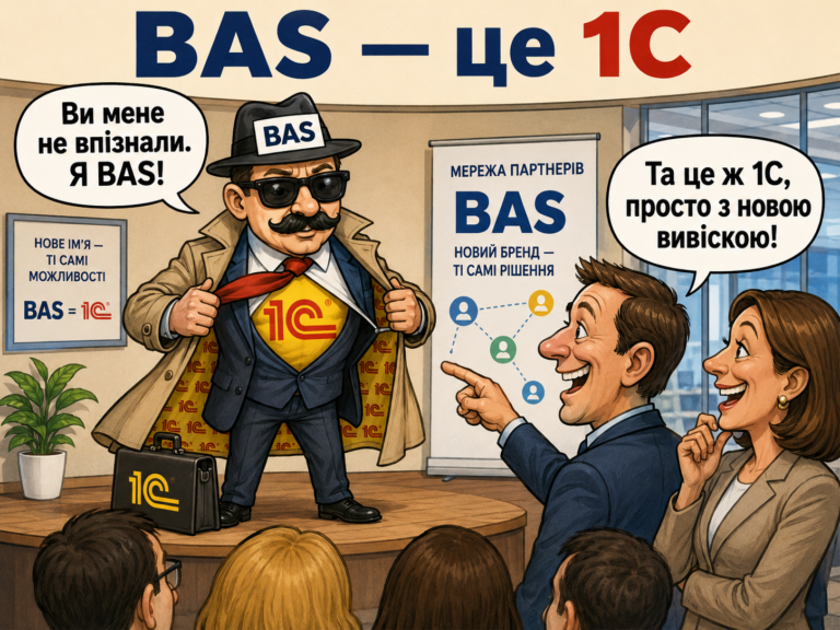 BAS = 1С у вишиванці: ребрендинг без зміни суті